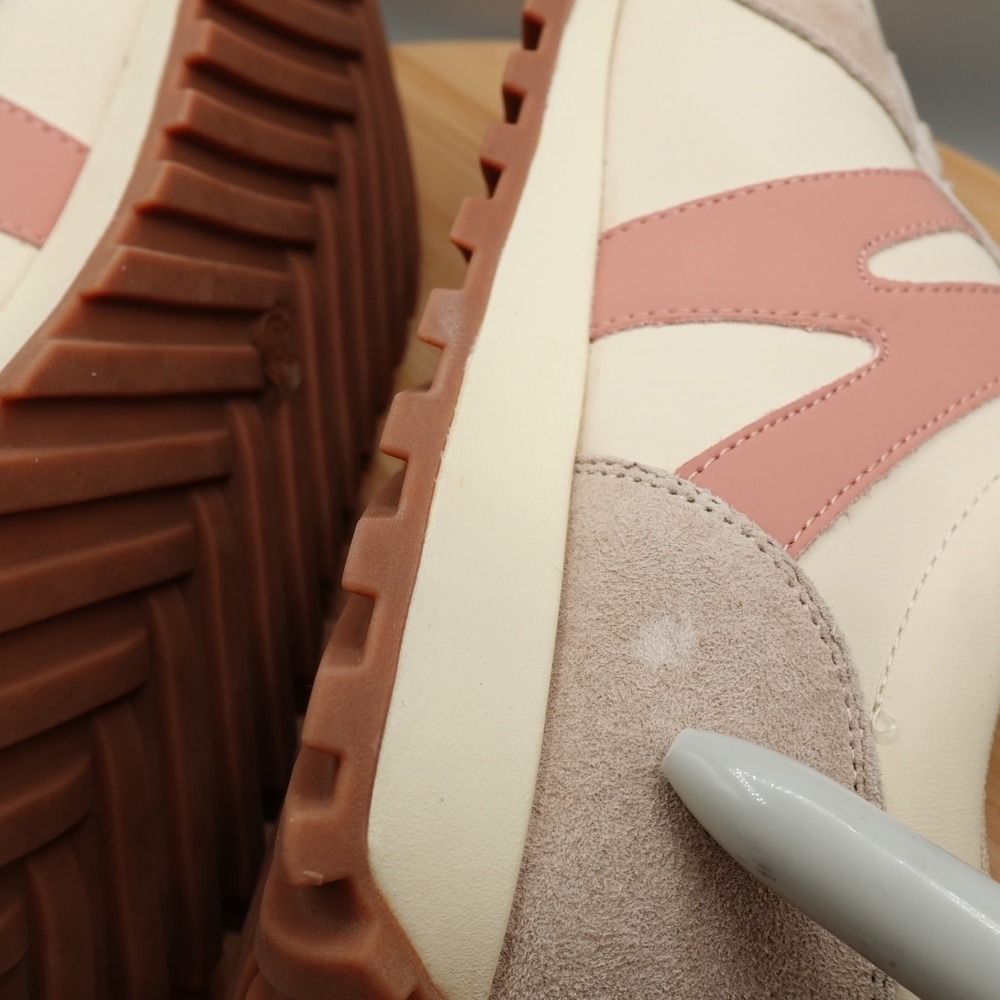 Somiliss Womens Necap Revela Suede/Leather Cream Pink Athletic Shoes US Size 7.5 - Picture 8 of 12